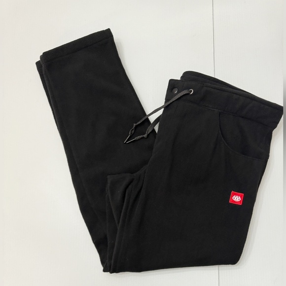 686 Smarty sweatpant fleece liner black sz L - Picture 3 of 16